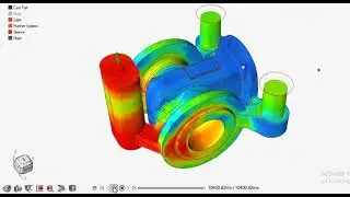 Mould Flow Analysis of Gate Valve Body Casting