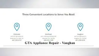 Vaughan ON Best Appliance Repair | GTA Appliance Repair