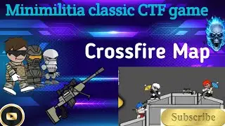 Minimilitia classic CTF game play in Crossfire map highlights video #minimilitia #gaming 