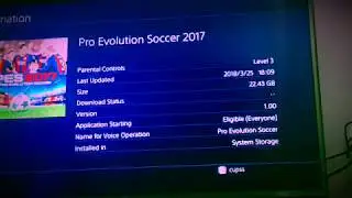 PATCH PES 2017 PS4 JAILBREAK HEN 4.55