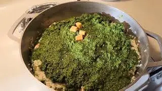 CASSAVA LEAF 🍃 DRY RICE LIBERIAN TRADITIONAL