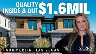 You will not believe this $1.6M luxury floor plan in Summerlin | FULL TOUR | Juniper by Shawood