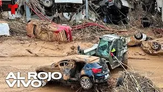 Contin&uacute;an labores de limpieza tras mortales inundaciones en Valencia | Al Rojo Vivo | Telemundo