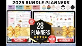 Premium Ultimate Digital Planner | Goodnotes #digitalplanners #digitalproducts
