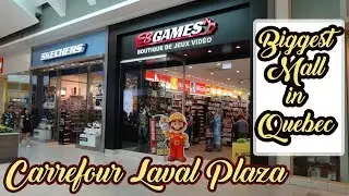 Carrefour Laval Shopping Mall (Tour of the largest shopping mall in the Province of Quebec, Canada)