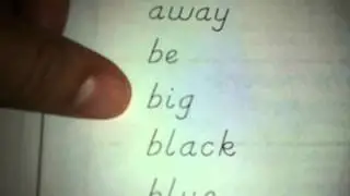 Ximena Sight Words 1