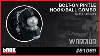 bROK WARRIOR PINTLE BALL COMBO #51069