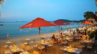 🔴 LIVE El Gaucho Fisherman's Village Bophut | Koh Samui Beach Webcam | Thailand 24/7 | 2160p 4K