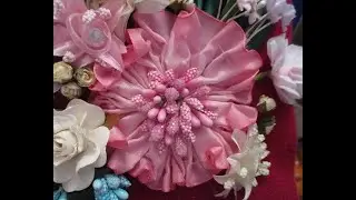 Lesson 5 - Vintage Ribbon Flower & Stamen Caddy & Stamens - jennings644 - Teacher of All Crafts