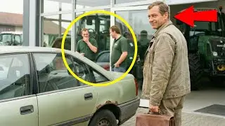 Il arrive dans une Opel rouillée… Ils rient, jusqu’à ce qu’il paie trois Fendt en espèces