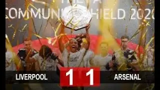 🔴Liverpool 1-1 Arsenal | Community Shield Final | 29.8.2020 [ hightlight]