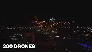 VAM Global 200 Drone Show Events