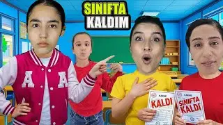 KARNE G&Uuml;N&Uuml; İLKİM NAZ ESRA VE NİLDEN SAHTE KARNE İSTEDİ SEVAL ŞOK!! @esraaydinyt