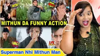 Mithun Da Funny Action Scene | JHALLU BHAI | Jhallu Bhai New Video | REACTION | SWEET CHILLIZ |