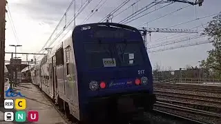 Beaucoup de Passages Z5600 et de Z8800 à Saint Cyr 