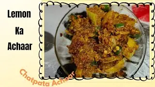 Lemon Achaar Recipe | Tangy, spicy and perfect 🍋 | kokani style Achaar | #kokanijevan 