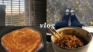 vlog 🍂 | misto quente, miojo coreano, cuidados com a pele