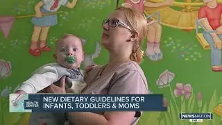 New US dietary guidelines: No candy, cake for kids under 2