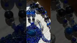 Королевский синий. Royal&nbsp;Blue. Новое колье коллекции 
