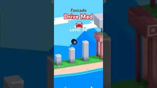 Drive Mad Fancade Level 98 - Dash #gaming #ytshorts #viralshorts #trending #gameplay
