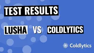 Lusha VS Coldlytics - Live Test Results