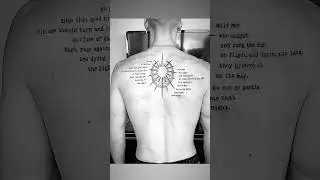 Ren @RenMakesMusic - New Back Tattoo !! ( Full )