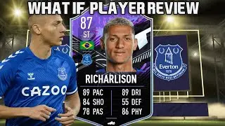 WHAT A CARD! 87 WHAT IF RICHARLISON PLAYER REVIEW! FIFA 21 ULTIMATE TEAM