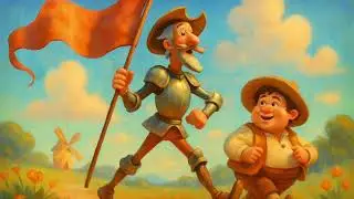 The Brave Knight March 🎧 #DonQuixote #Cervantes #kids #forkids #music #Classical #SpanishClassical