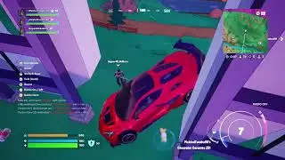 Did the car just perfectly flip over and land correctly!? - Fortnite | Battle Royale 