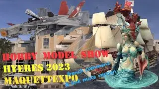 Visitons le Maquettexpo 2023 à Hyères ! exposition de maquette forum du casino AMV 83