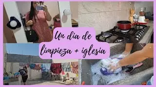 🫧🧼  Dia de limpieza + iglesia #familia #hogar 