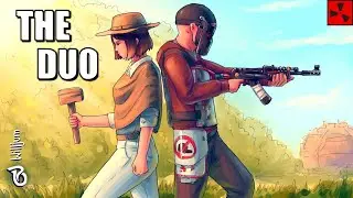 Когда бог PvP и соло-строитель играют в Rust... (при участии Blooprint)