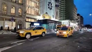 Feb 4, 2026 - NYC Live 4K Walk to Work: Midtown, Central Park, Melting Snow?