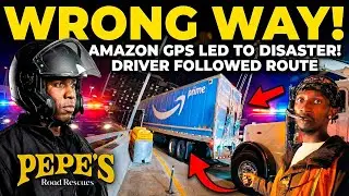 WILD TOWING MOMENTS Amazon Driver Stuck at LAX and Shelby GT500 Lift With Me Inside