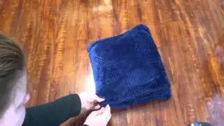 Travel pillow and blanket combo