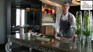 Chef's Choice   Sam Wasserman makes a dessert with Royal Belgian Waffles