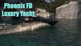 Phoenix FD Yacht rendered with Vray in 3D Max