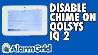 Отключение звукового сигнала на панели Qolsys IQ 2