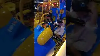 funland with the kids #playgroundfun #vr #rollercoaster