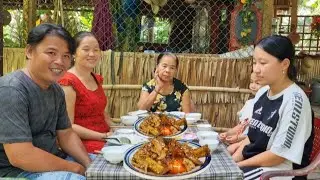 Bữa Ăn Đồng Quê Cùng Món Quà Quý Của Chị Gái Ở Canada GửiTặng | ATTD&Family T858