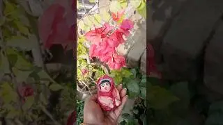winter special cute doll🎎#making #diy #clay #artandcraft #painting #shorts #youtubeshorts #foryou ❤❤