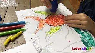 Learn to colors and shapes with CRAYOLA CRAYON MELTER