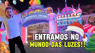 Fomos visitar o Natal Iluminado em Blumenau, SC!