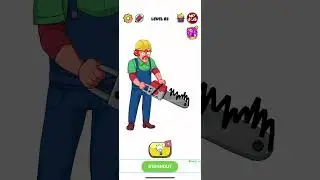 Help For Lumberjack ✏ Draw Puzzle: Tricky Brain Test | Level 83 |