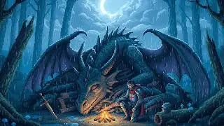 Rest, the dragon protects you.