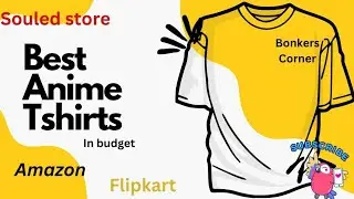 Best Anime tshirt in 2023 for men haul is here The souled store  Bonkers corner Flipkart Amazon
