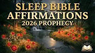 2026 New Year Bible Affirmations for Deep Sleep & Protection (Psalm 91 River Sounds)
