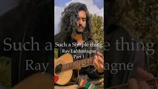 Such a Simple Thing (Part 1) - Ray LaMontagne Acoustic Cover
