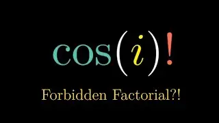 cos(i)! Looks Impossible… Until Gamma Function Fixes It