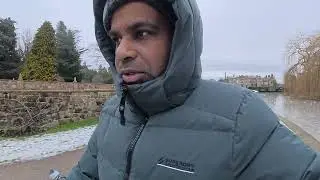 Cold Winter Morning Walk at Coombe Abbey Park ❄️🌳 | Snow & Freezing Wind | 11 Jan 2026